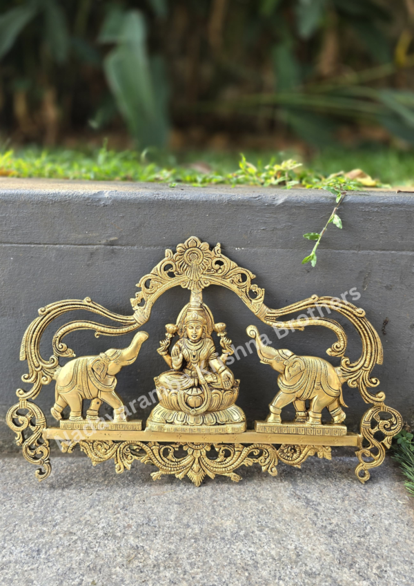 Brass Gajalakshmi Wall Decor
