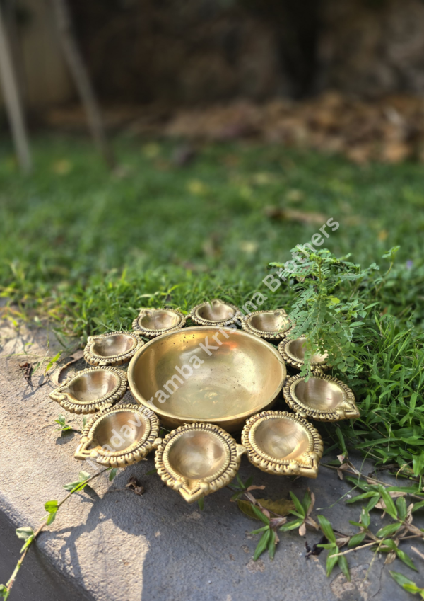 Decor Bowl Urli Type: Diya Shape AAB-FB0 - Image 4