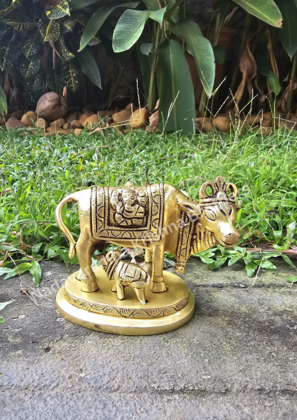 Kamadhenu/ Cow and Calf statue