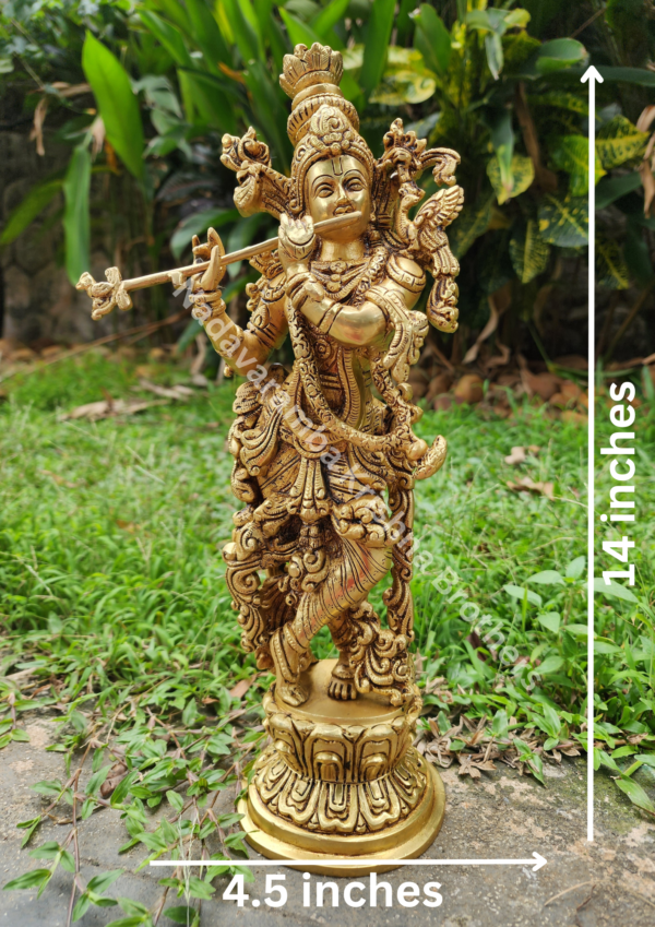 Lord Krishna 14 inches (II) SC-3507 - Image 2