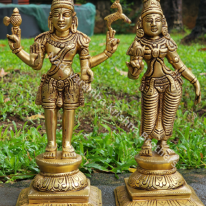 Shiva Parvati Standing 11 inch