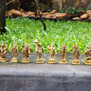Dasavatharam Brass Idol Set 2.5 inches
