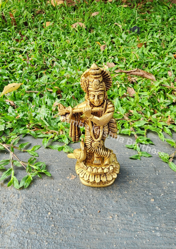 Lord Krishna 5 inches - Image 4