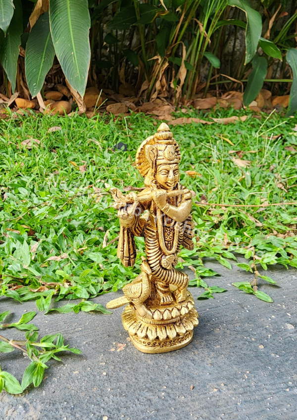 Lord Krishna 5 inches - Image 5