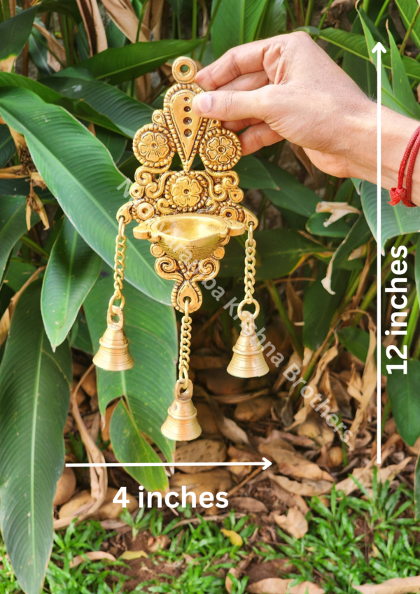 Hanging Decor Vilakku with Bells