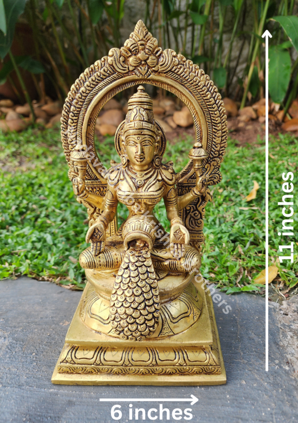 Goddess Lakshmi 11 inch - Image 5