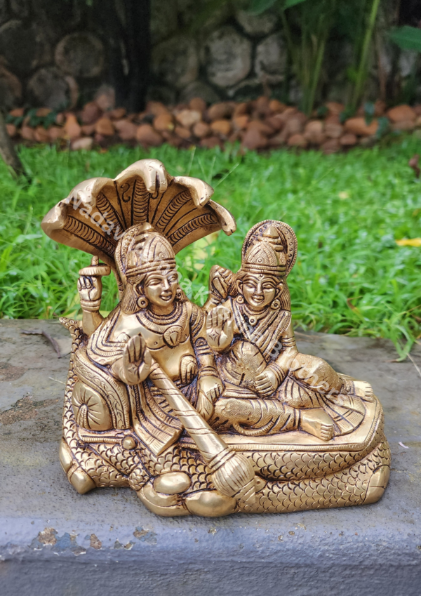 Vishnu Lakshmi Idol - Image 6