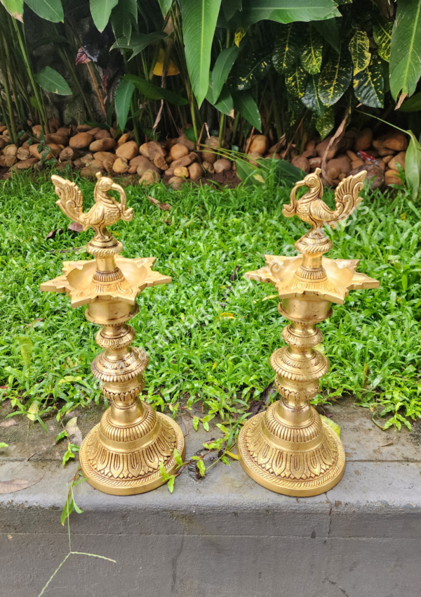 15 inch Anna Vilakku/Lamp SC-3738 - Image 4