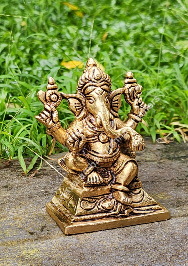 3 inch Lord Ganesha Idol SC-3395 - Image 4