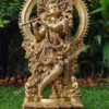 Shree Krishna Idol with Frame/Arch 32 inch - Image 4