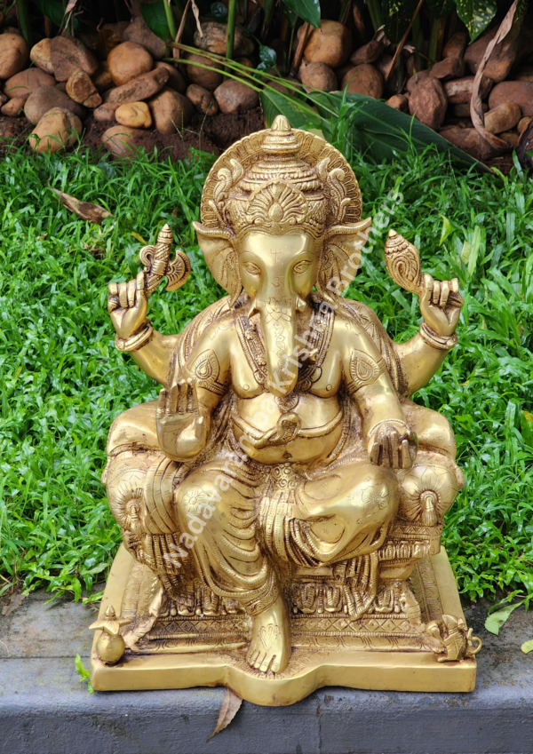 Lord Ganesha Idol – 18 inches SGE-BKG-20 - Image 2