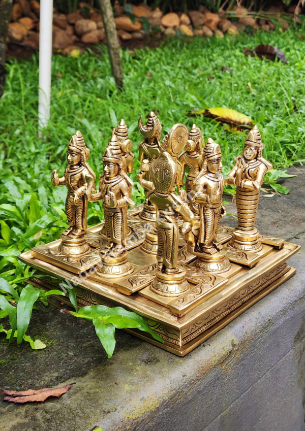 Navagraha Idol Set with Base SC-3340 - Image 4