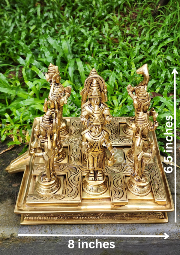 Navagraha Idol Set with Base SC-3340 - Image 3