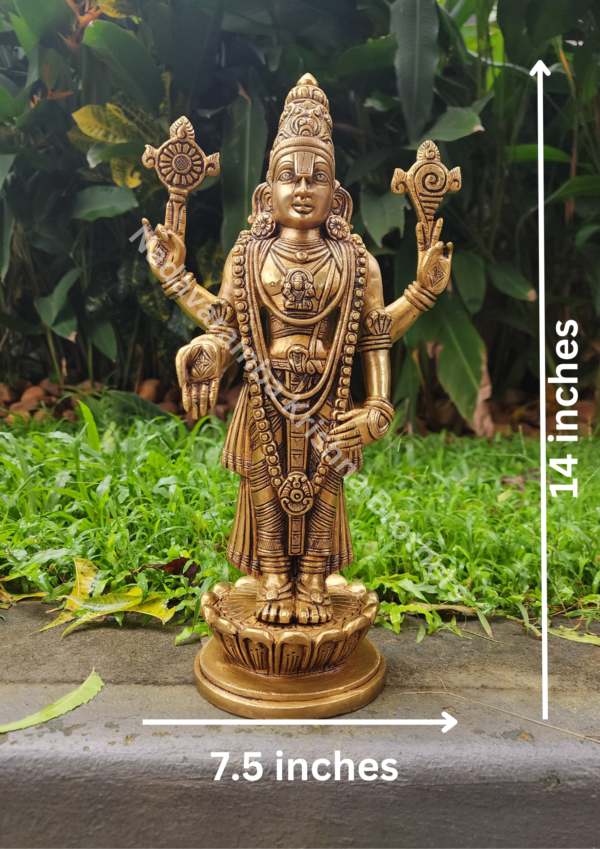 Perumal/Venkatachalapati 14 inch SC-3678 - Image 5