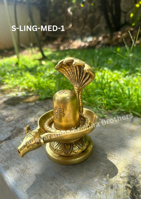 Shivaling with Nag medium size (S-LING-MED-1) - Image 6