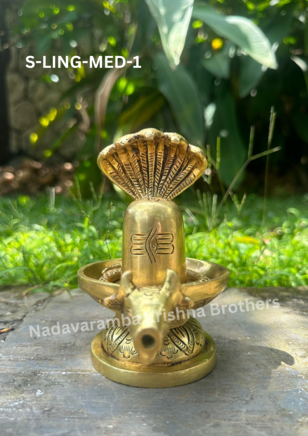 Shivaling with Nag medium size (S-LING-MED-1)