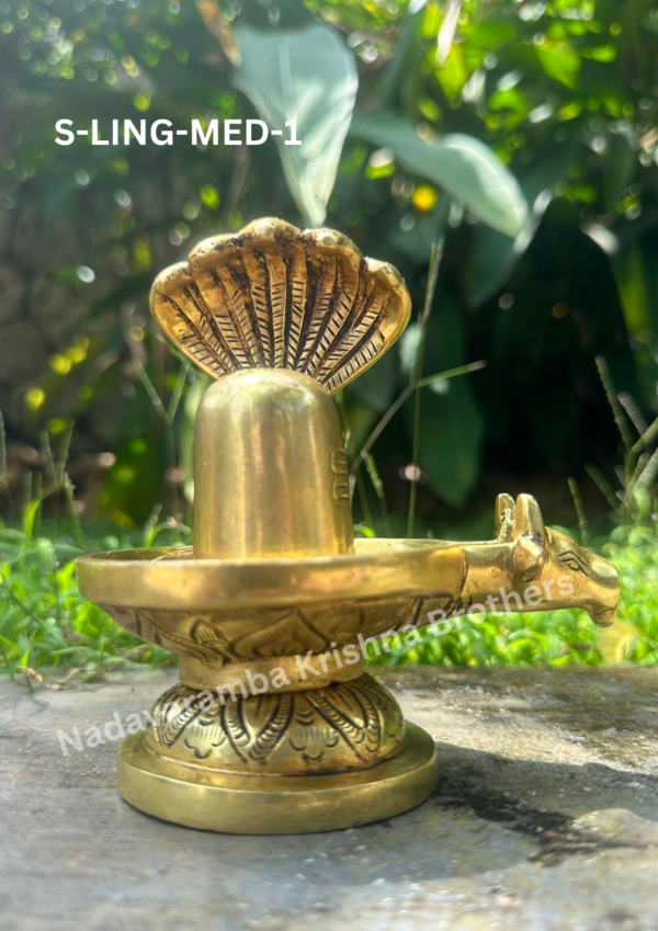 Shivaling with Nag medium size (S-LING-MED-1) - Image 3