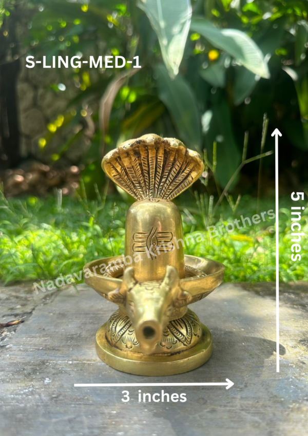 Shivaling with Nag medium size (S-LING-MED-1) - Image 2