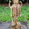 Standing Mahavishnu with Gadha 8.5 inch (MV-AAB-1) - Image 5