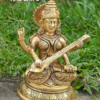 Goddess Saraswathi 8 inch (AAB-SAR-8) - Image 3