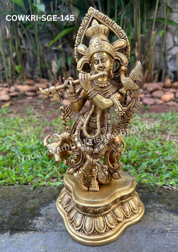Lord Krishna 14.5 inch (COW-KRI-SGE-145)