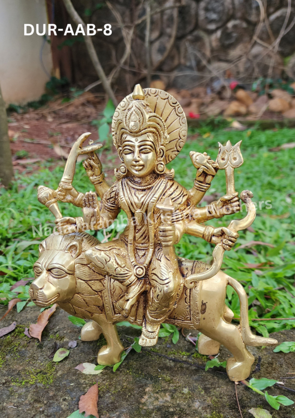 Durga Idol 8 inch (DUR-AAB-8) - Image 3