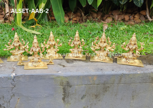 Ashtalakshmi Set - 5 inch (ALSET-AAB-2) - Image 3