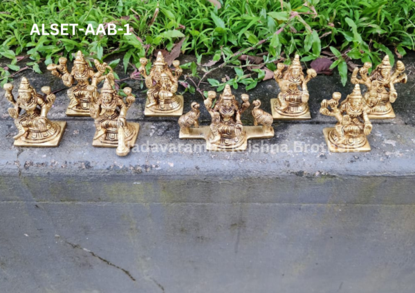 Ashtalakshmi Set – 2.5 inch (ALSET-AAB-1)