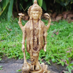 Standing Mahavishnu with Gadha 8.5 inch (MV-AAB-1)