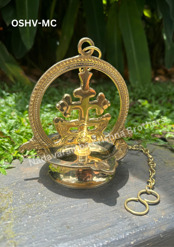 One-Side Marthoma Cross Hanging Vilakku (OSHV-MC) - Image 3
