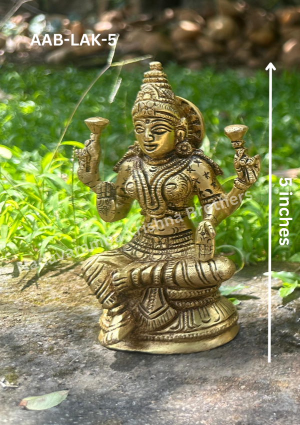 Lakshmi Idol 5 inch (AAB-LAK-5) - Image 2