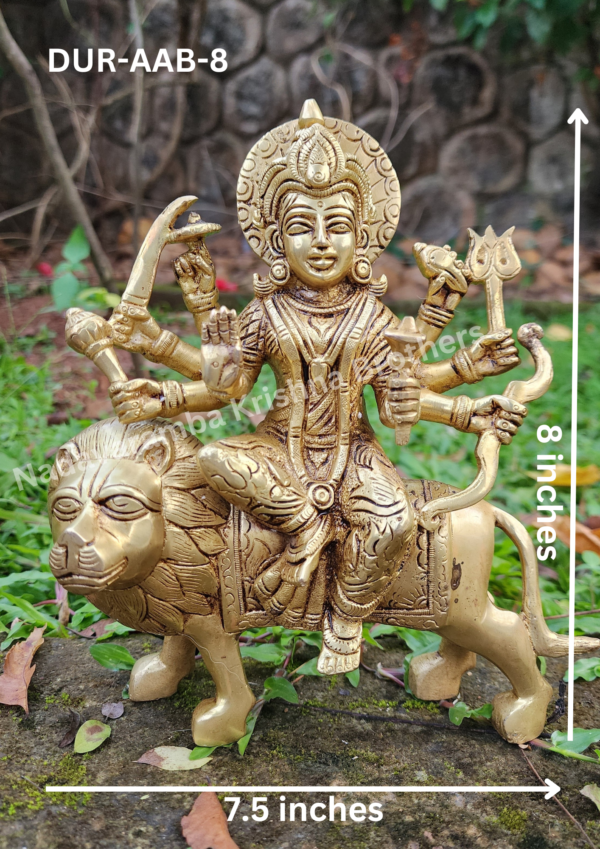 Durga Idol 8 inch (DUR-AAB-8)