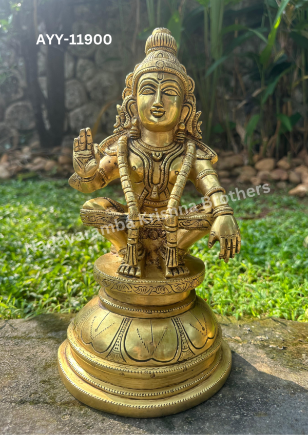 Sabarimala Ayyappa Swamy idol 12 inch (AYY-11900)