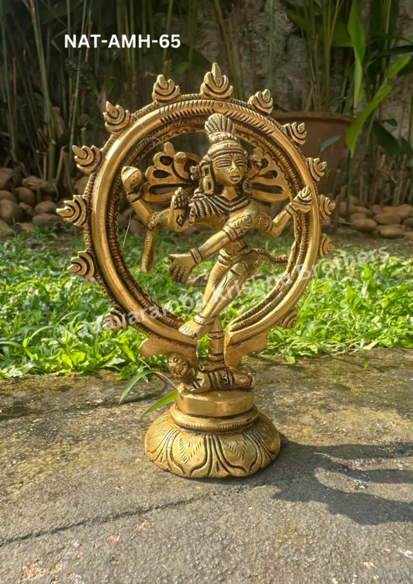 Natarajar Idol 6.5 inch (NAT-AMH-65) - Image 2