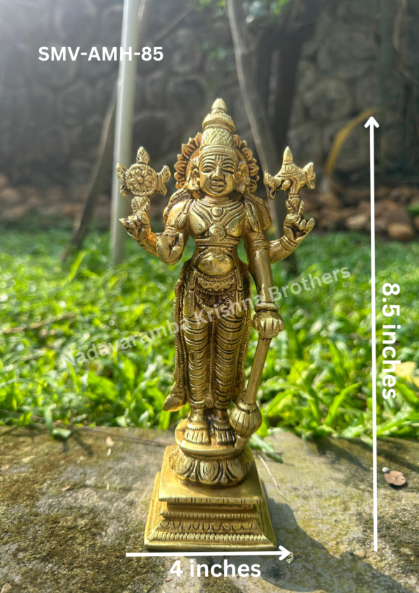 Maha Vishnu 8.5-inch Height (SMV-AMH-85) - Image 4