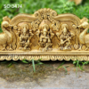 Lakshmi, Ganapathi and Saraswati wall hanging plate (SC-3474) - Image 5