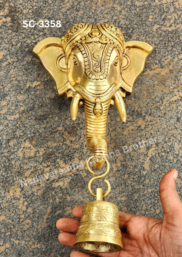 Elephant Wall decor with Bell (SC-3358)