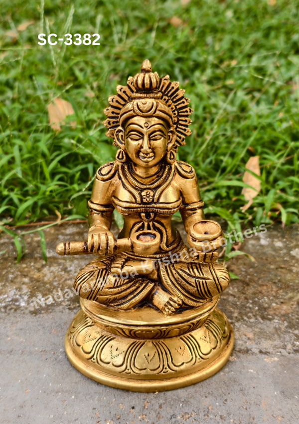 Annapoorneshwari 6.5 inch idol (SC-3382) - Image 4