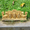 Lakshmi, Ganapathi and Saraswati wall hanging plate (SC-3474)