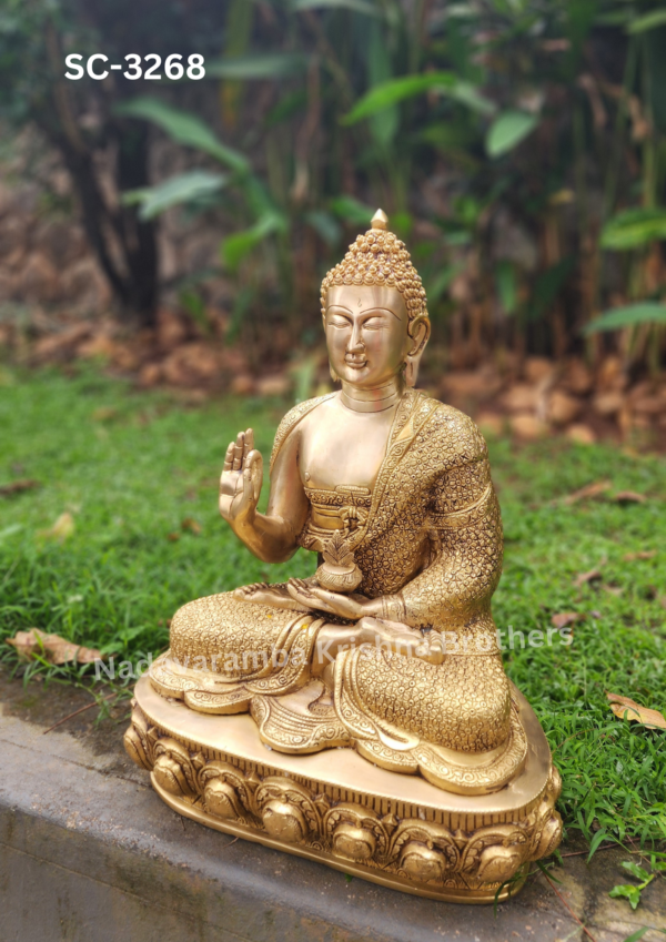 Lord Buddha Idol 24 inch (SC-3268) - Image 4