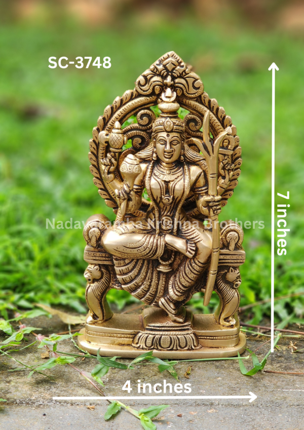 Goddess Raja Rajeshwari Idol (SC-3748) - Image 3