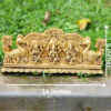 Lakshmi, Ganapathi and Saraswati wall hanging plate (SC-3474) - Image 2