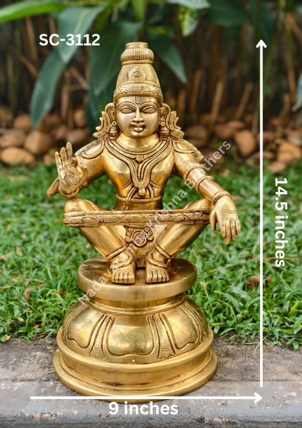 Sabarimala Ayyappa Swamy idol (SC-3112) - Image 3