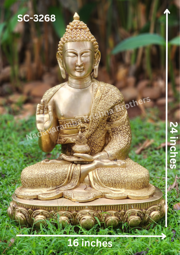 Lord Buddha Idol 24 inch (SC-3268) - Image 2