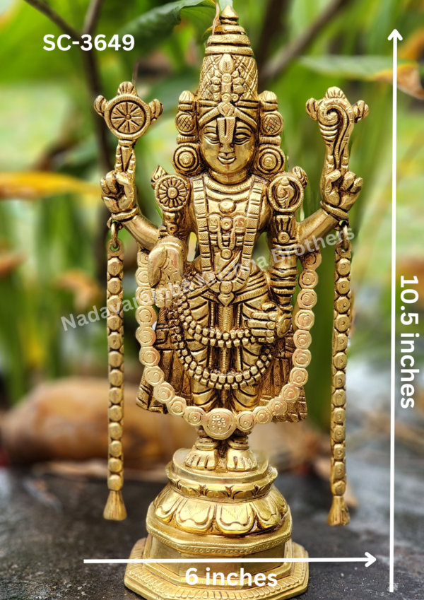 Perumal/Venkatachalapati 10.5 inch (SC-3649) - Image 5