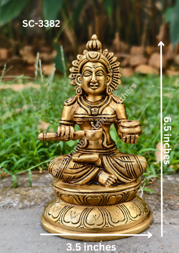 Annapoorneshwari 6.5 inch idol (SC-3382)