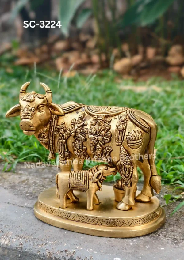 6"x6.5" Cow Child (SC-3224) - Image 4