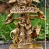 Radhakrishna Cow Under a Small Tree (RK-SGE-2) - Image 2