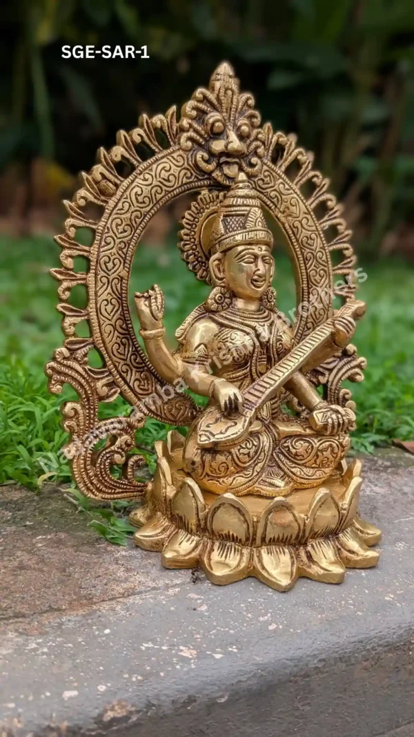 Saraswati Kamal Ring (SGE-SAR-1) - Image 3
