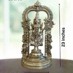 Tirupathi Balaji Standing with Garuda & Hanuman on Sides (SC-3798)